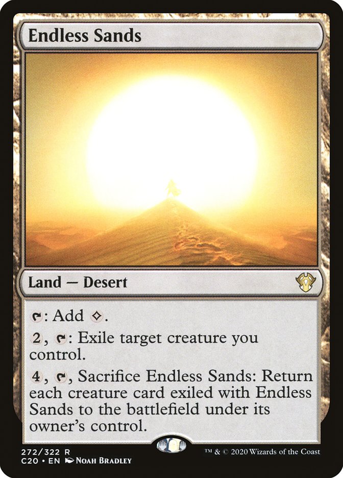 Endless Sands [Commander 2020] | Gamer Loot