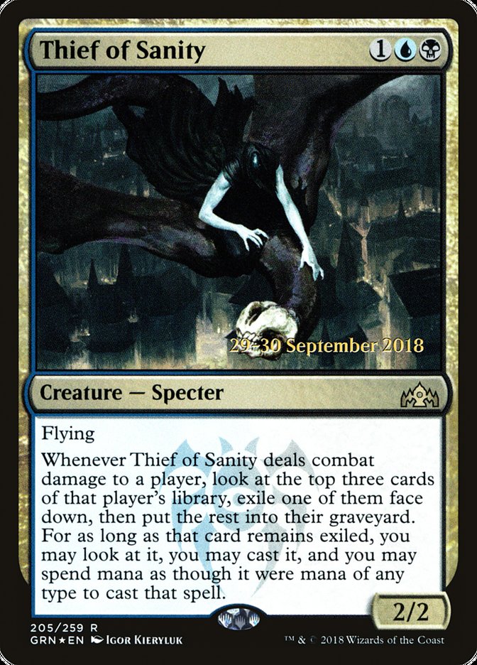 Thief of Sanity  [Guilds of Ravnica Prerelease Promos] | Gamer Loot