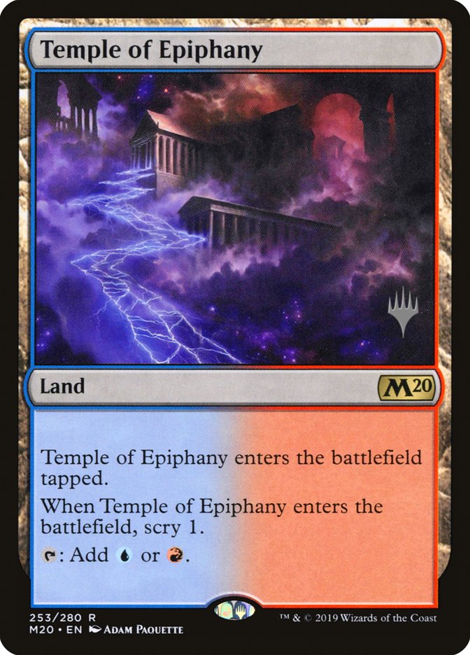 Temple of Epiphany (Promo Pack) [Core Set 2020 Promos] | Gamer Loot