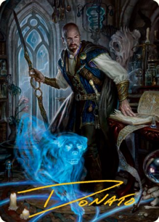 Mordenkainen Art Card (Gold-Stamped Signature) [Dungeons & Dragons: Adventures in the Forgotten Realms Art Series] | Gamer Loot