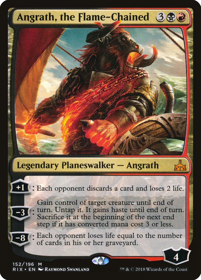 Angrath, the Flame-Chained [Rivals of Ixalan] | Gamer Loot