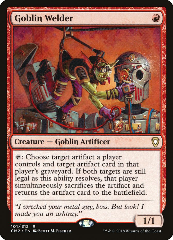 Goblin Welder [Commander Anthology Volume II] | Gamer Loot