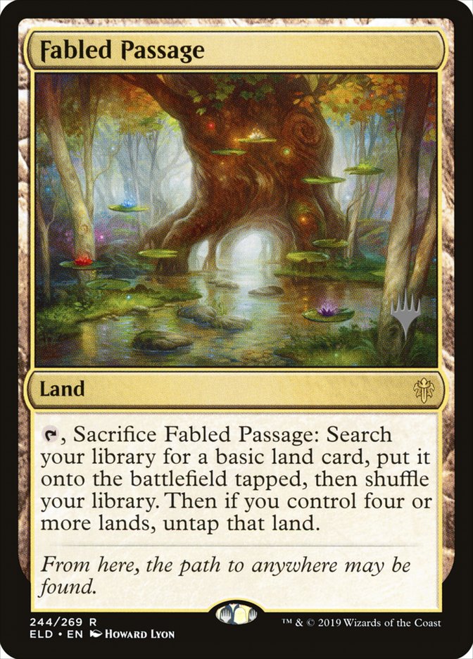 Fabled Passage (Promo Pack) [Throne of Eldraine Promos] | Gamer Loot