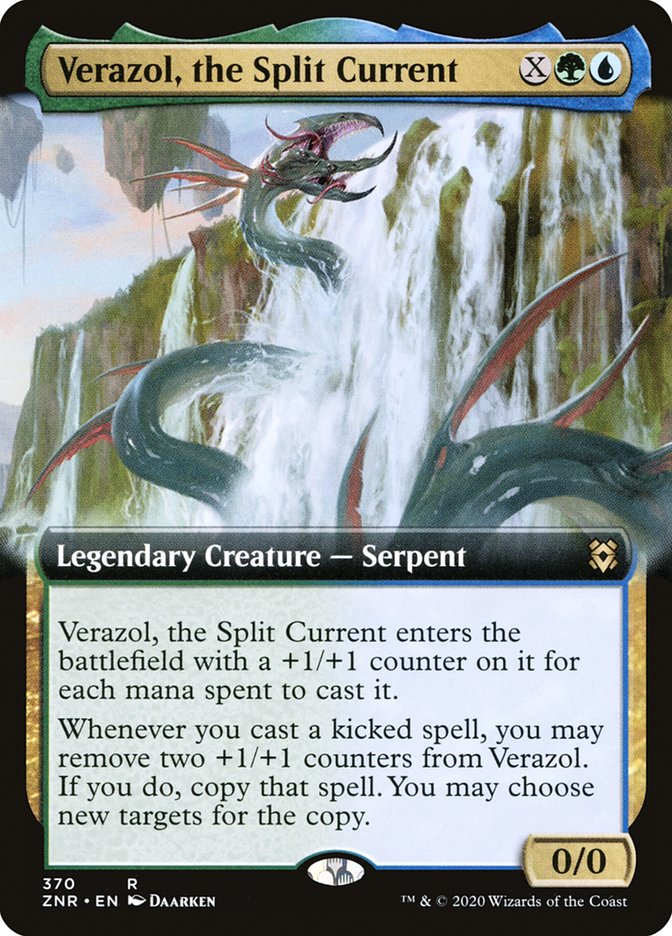 Verazol, the Split Current (Extended) [Zendikar Rising] | Gamer Loot