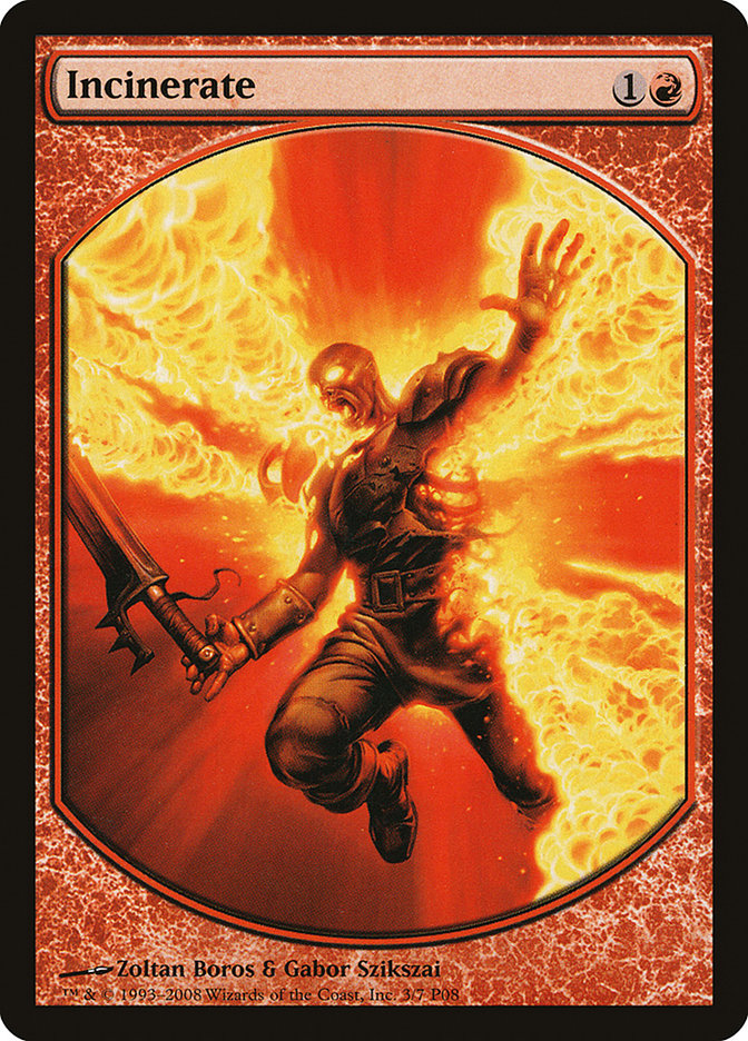 Incinerate [Magic Player Rewards 2008] | Gamer Loot