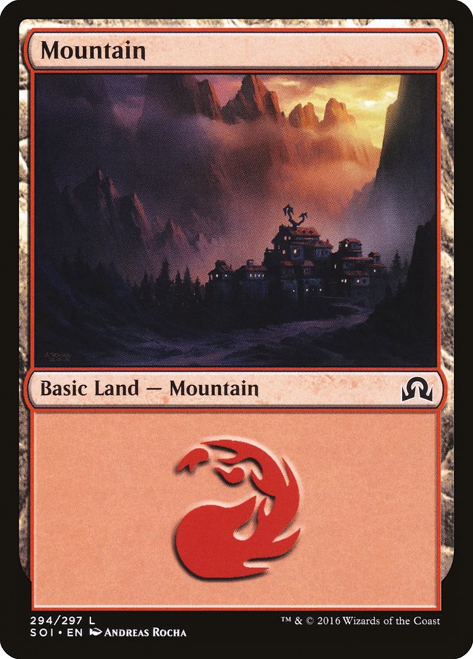 Mountain (294) [Shadows over Innistrad] | Gamer Loot