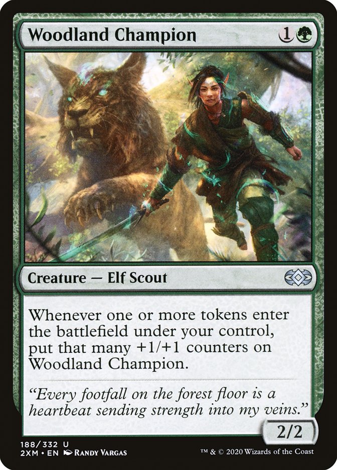 Woodland Champion [Double Masters] | Gamer Loot