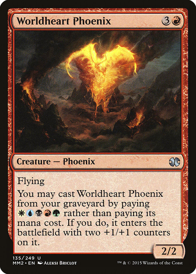 Worldheart Phoenix [Modern Masters 2015] | Gamer Loot