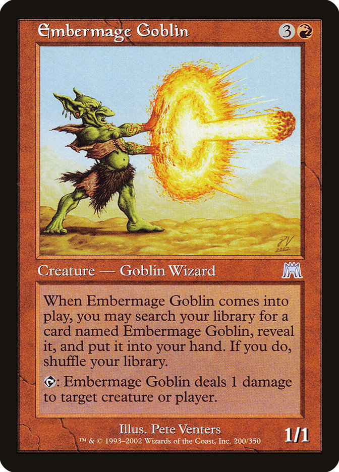 Embermage Goblin [Onslaught] | Gamer Loot