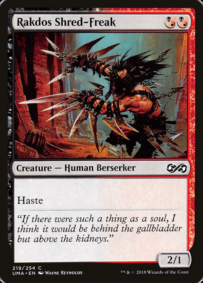Rakdos Shred-Freak [Ultimate Masters] | Gamer Loot