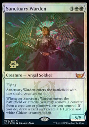 Sanctuary Warden [Streets of New Capenna Prerelease Promos] | Gamer Loot