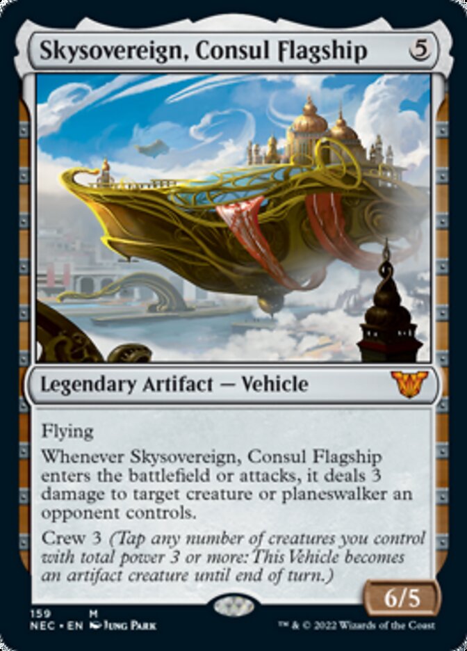 Skysovereign, Consul Flagship [Kamigawa: Neon Dynasty Commander] | Gamer Loot