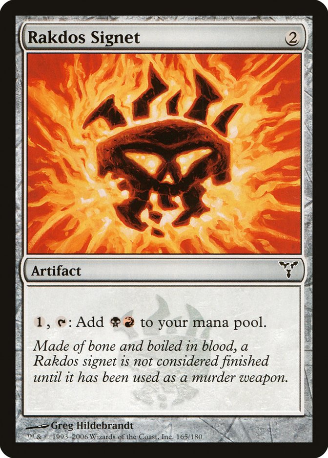 Rakdos Signet [Dissension] | Gamer Loot