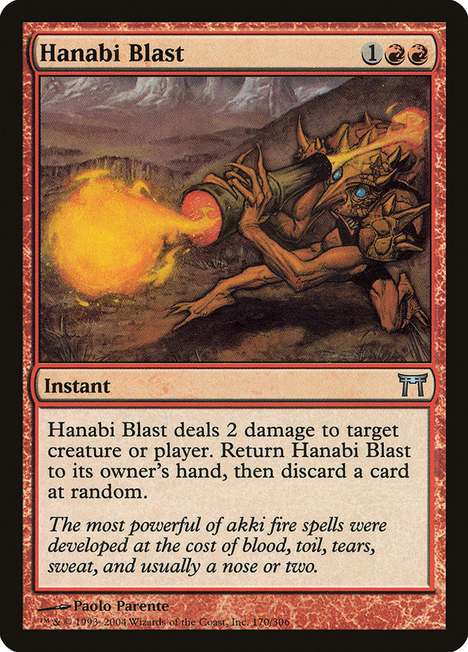 Hanabi Blast [Champions of Kamigawa] | Gamer Loot