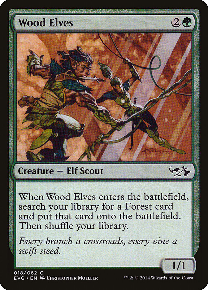 Wood Elves (Elves vs. Goblins) [Duel Decks Anthology] | Gamer Loot