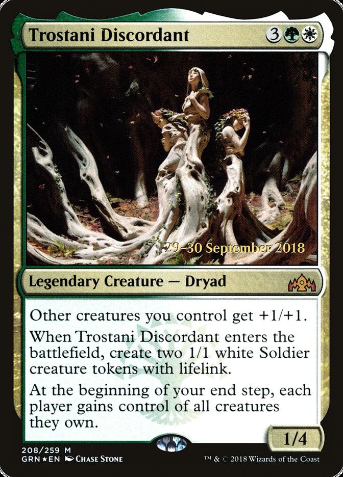 Trostani Discordant  [Guilds of Ravnica Prerelease Promos] | Gamer Loot