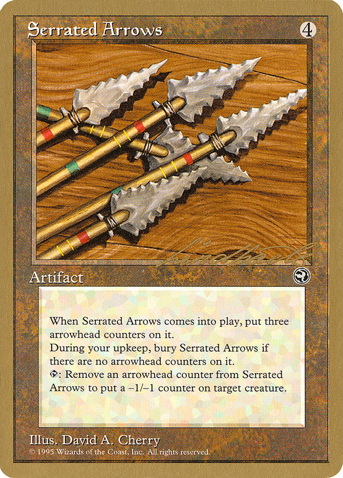 Serrated Arrows (Leon Lindback) [Pro Tour Collector Set] | Gamer Loot