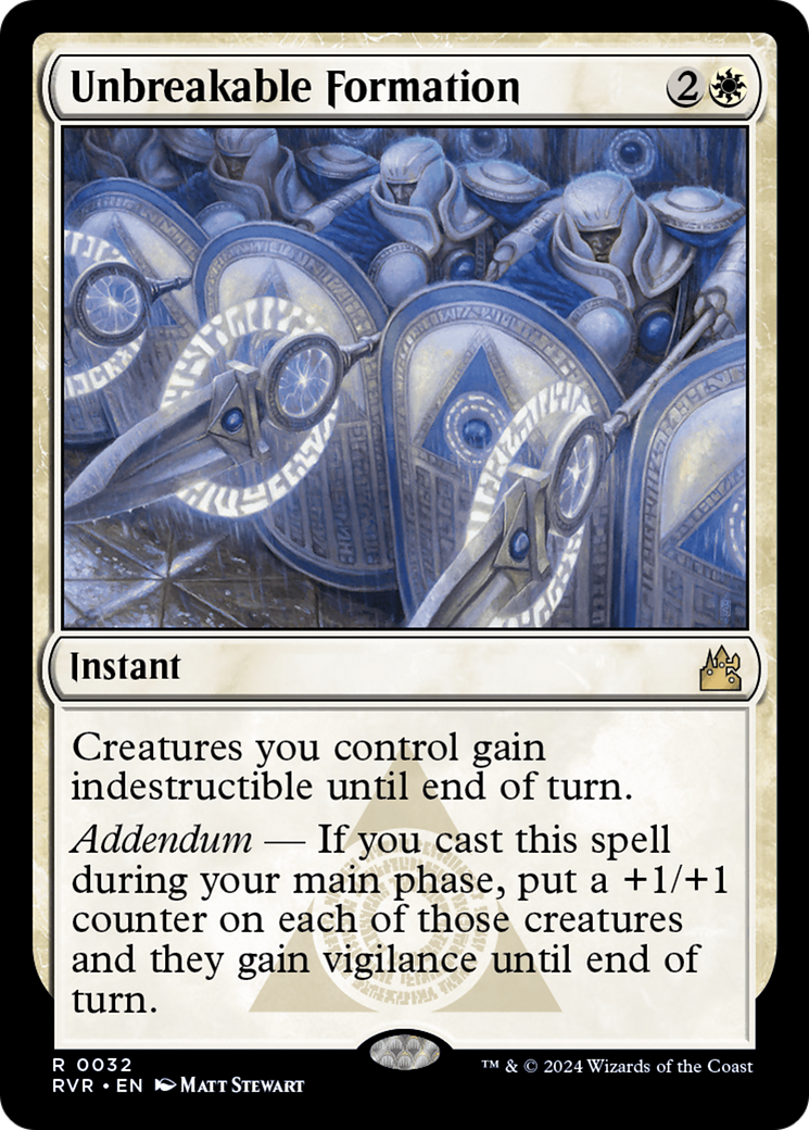 Unbreakable Formation [Ravnica Remastered] | Gamer Loot