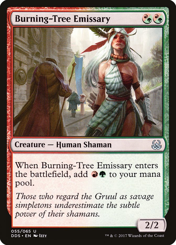 Burning-Tree Emissary [Duel Decks: Mind vs. Might] | Gamer Loot