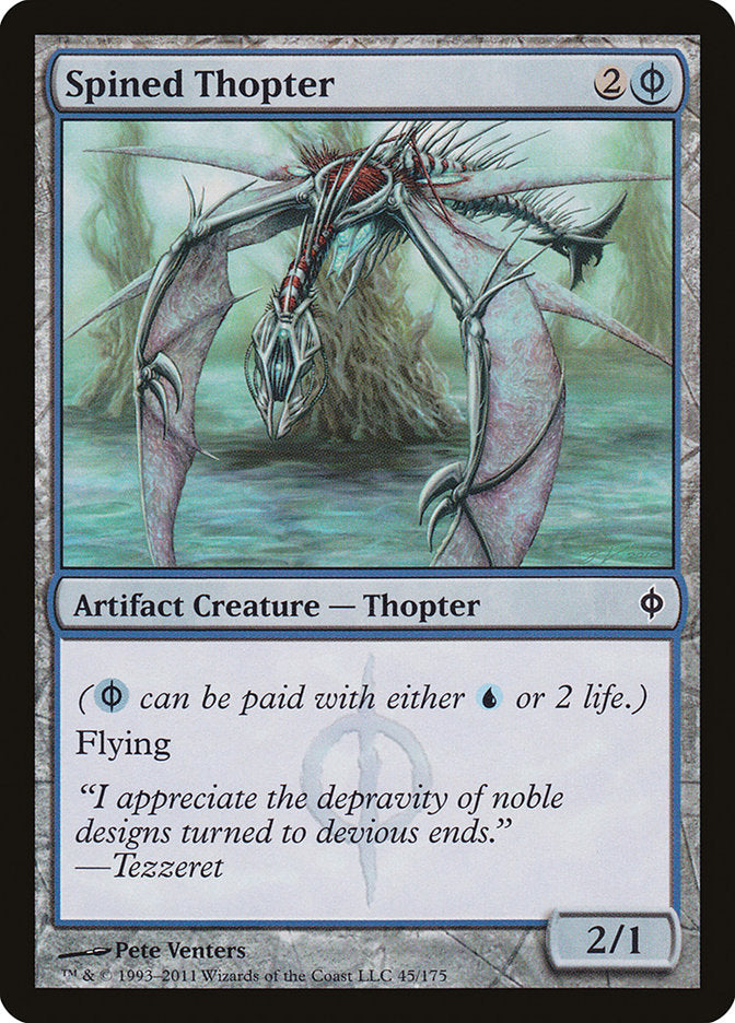 Spined Thopter [New Phyrexia] | Gamer Loot