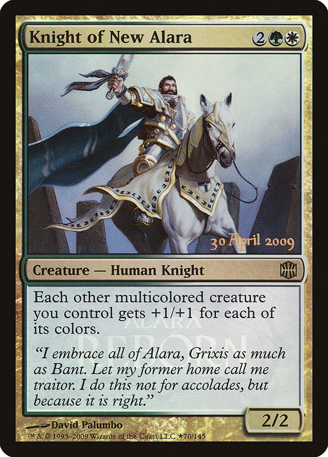 Knight of New Alara (Launch) [Alara Reborn Promos] | Gamer Loot