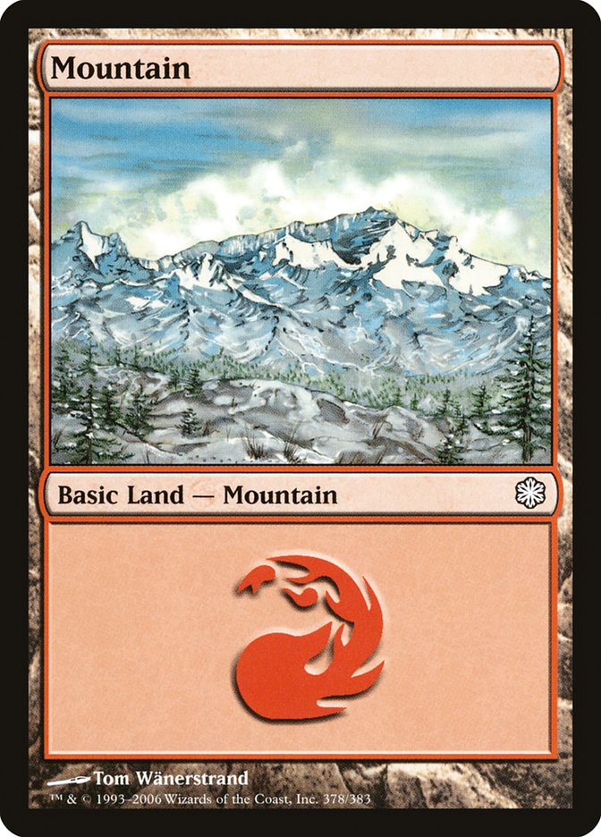 Mountain (378) [Coldsnap Theme Decks] | Gamer Loot