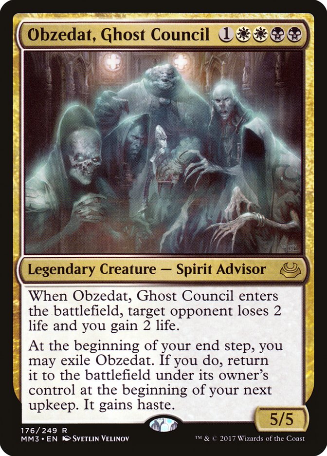 Obzedat, Ghost Council [Modern Masters 2017] | Gamer Loot