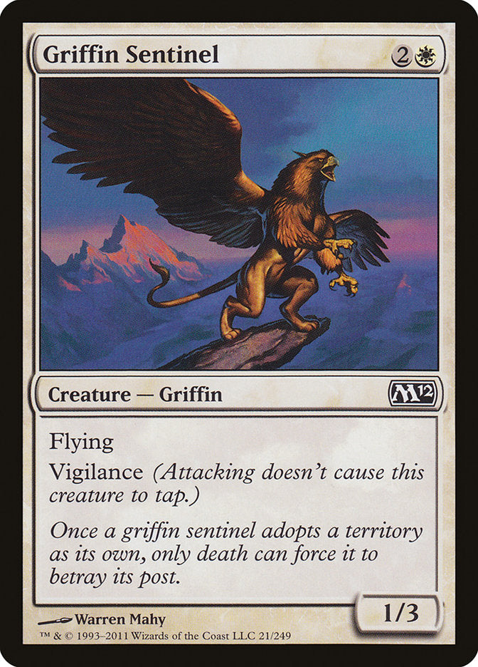 Griffin Sentinel [Magic 2012] | Gamer Loot