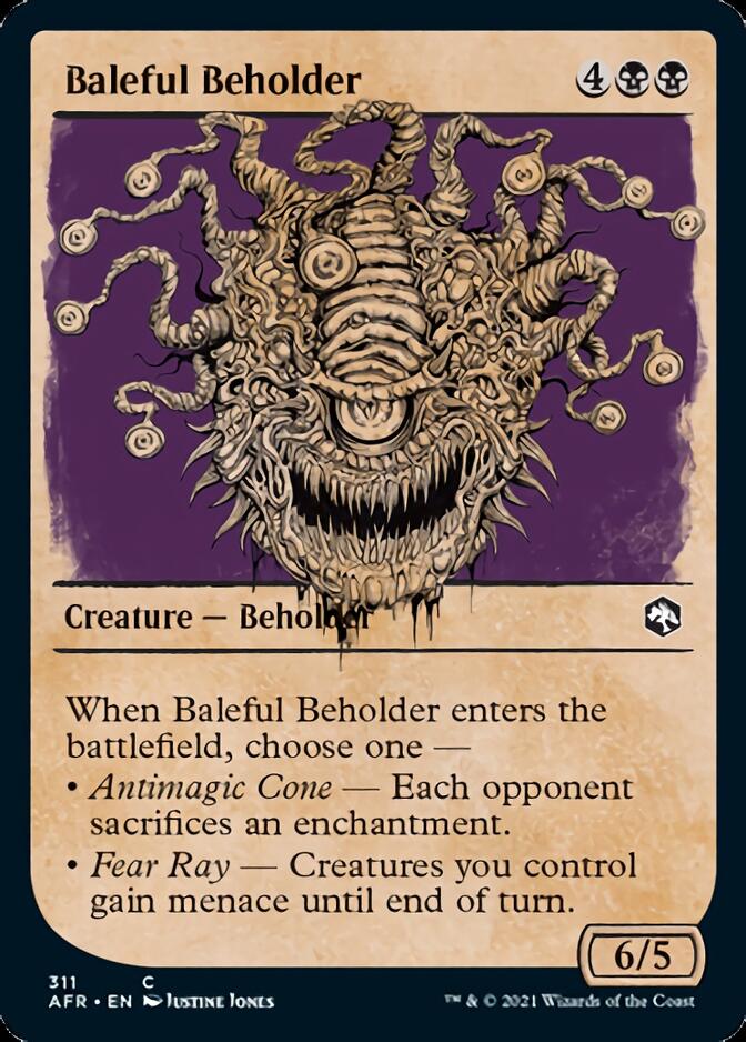 Baleful Beholder (Showcase) [Dungeons & Dragons: Adventures in the Forgotten Realms] | Gamer Loot