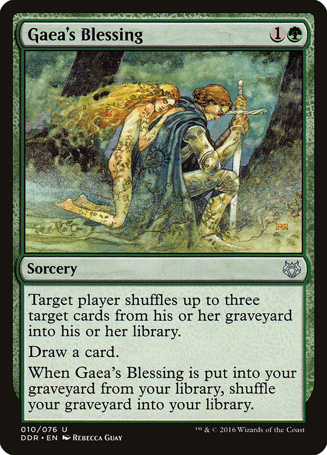 Gaea's Blessing [Duel Decks: Nissa vs. Ob Nixilis] | Gamer Loot