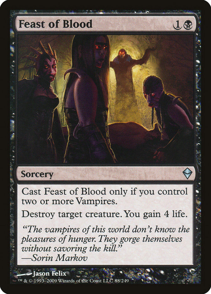 Feast of Blood [Zendikar] | Gamer Loot