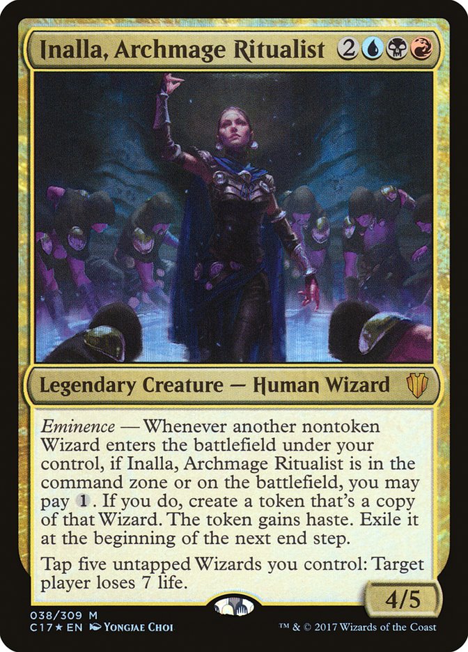 Inalla, Archmage Ritualist [Commander 2017] | Gamer Loot