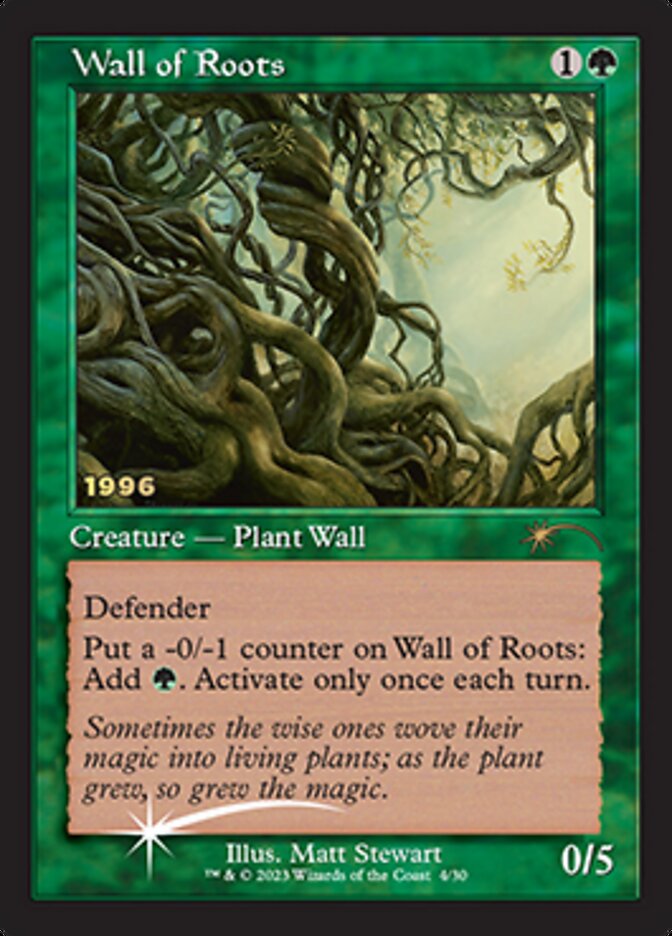 Wall of Roots [30th Anniversary Promos] | Gamer Loot