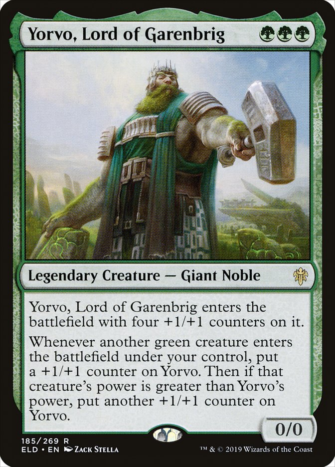 Yorvo, Lord of Garenbrig [Throne of Eldraine] | Gamer Loot