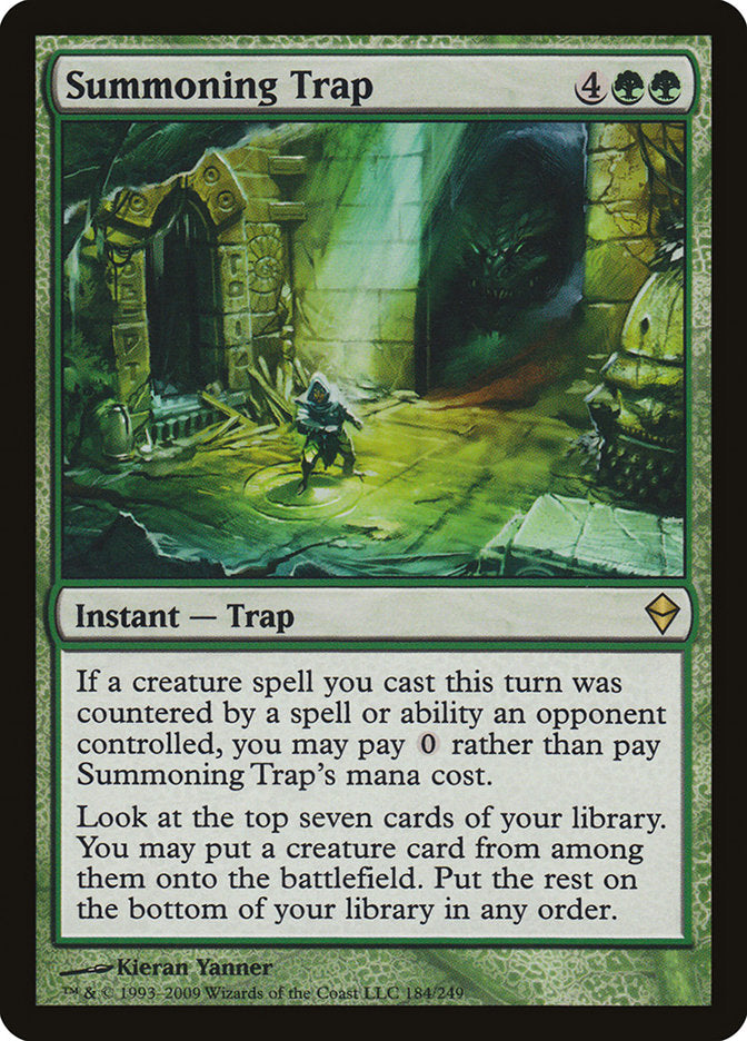 Summoning Trap [Zendikar] | Gamer Loot