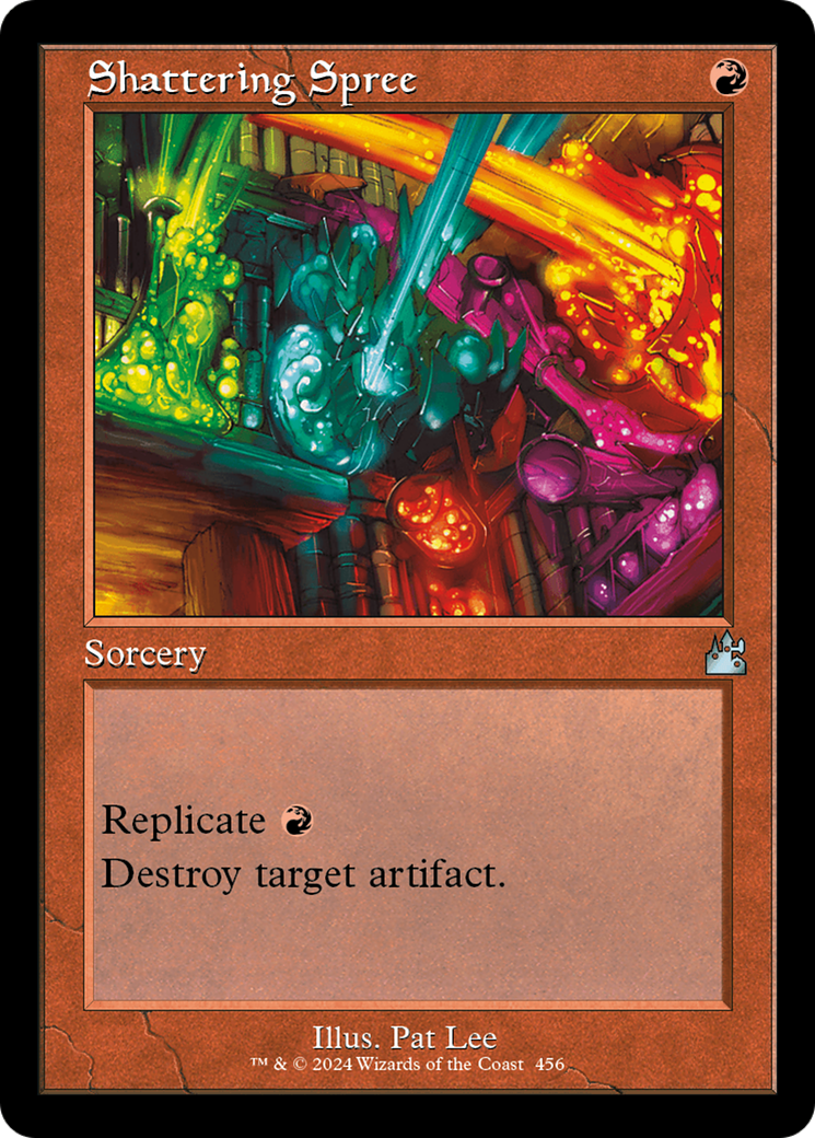 Shattering Spree (Retro Frame) [Ravnica Remastered] | Gamer Loot