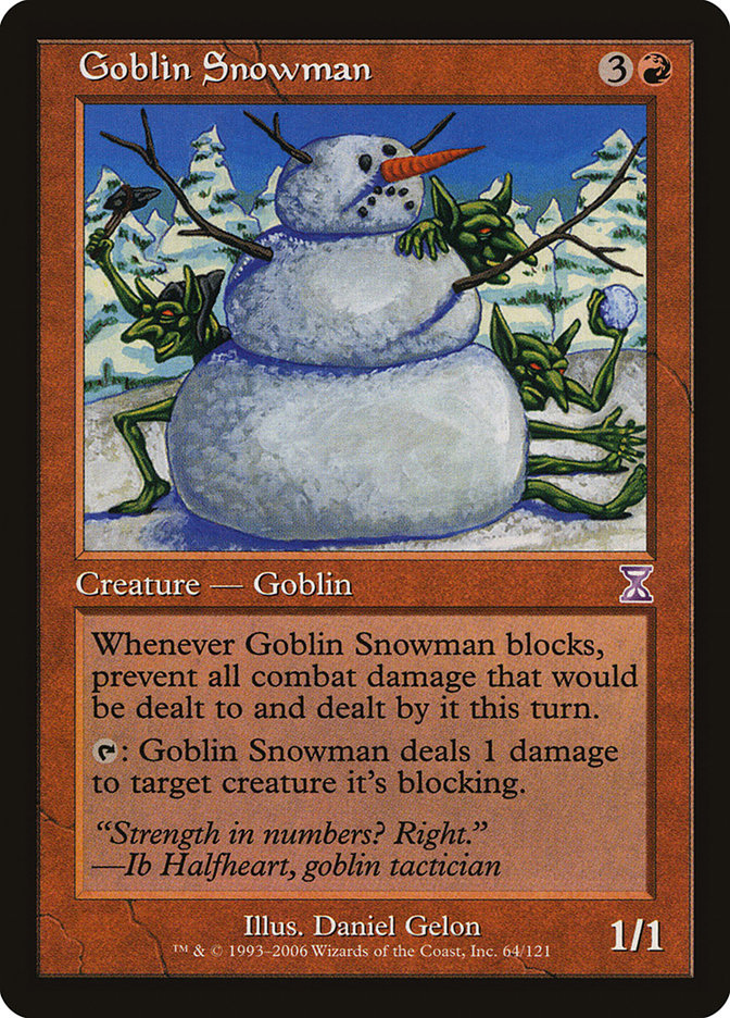 Goblin Snowman [Time Spiral Timeshifted] | Gamer Loot