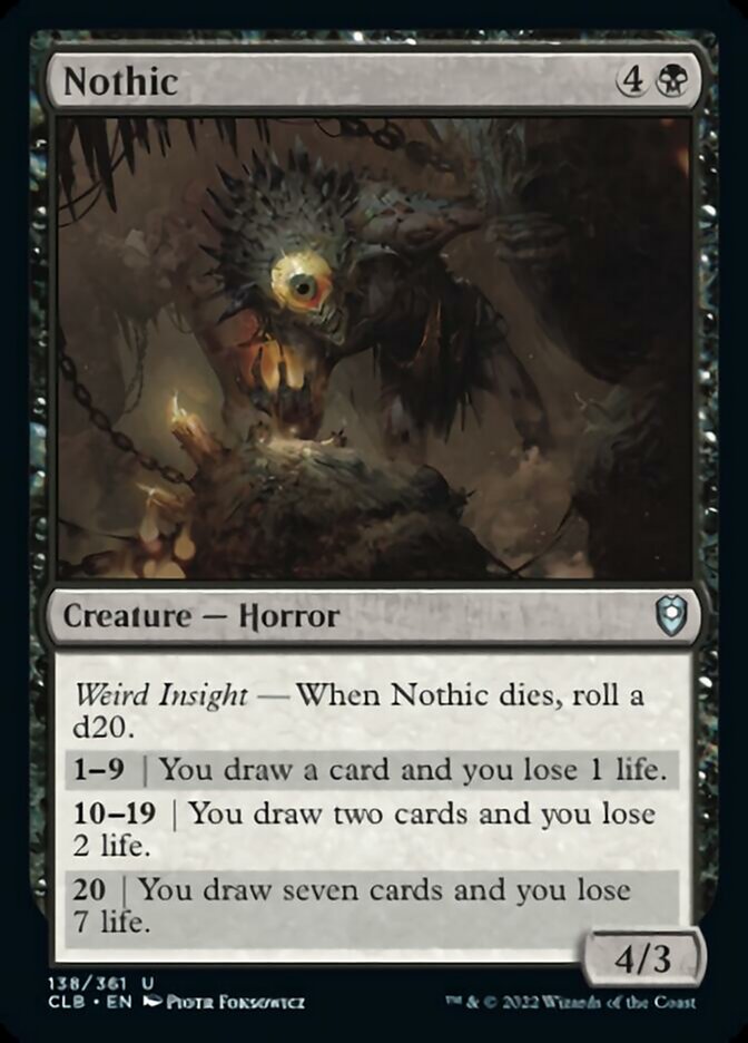 Nothic [Commander Legends: Battle for Baldur's Gate] | Gamer Loot