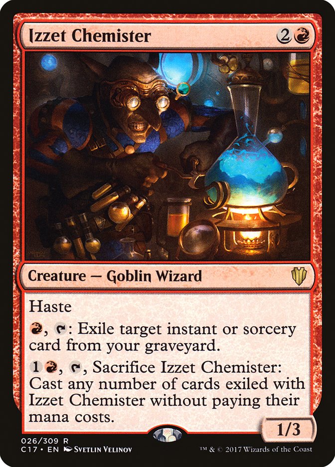 Izzet Chemister [Commander 2017] | Gamer Loot