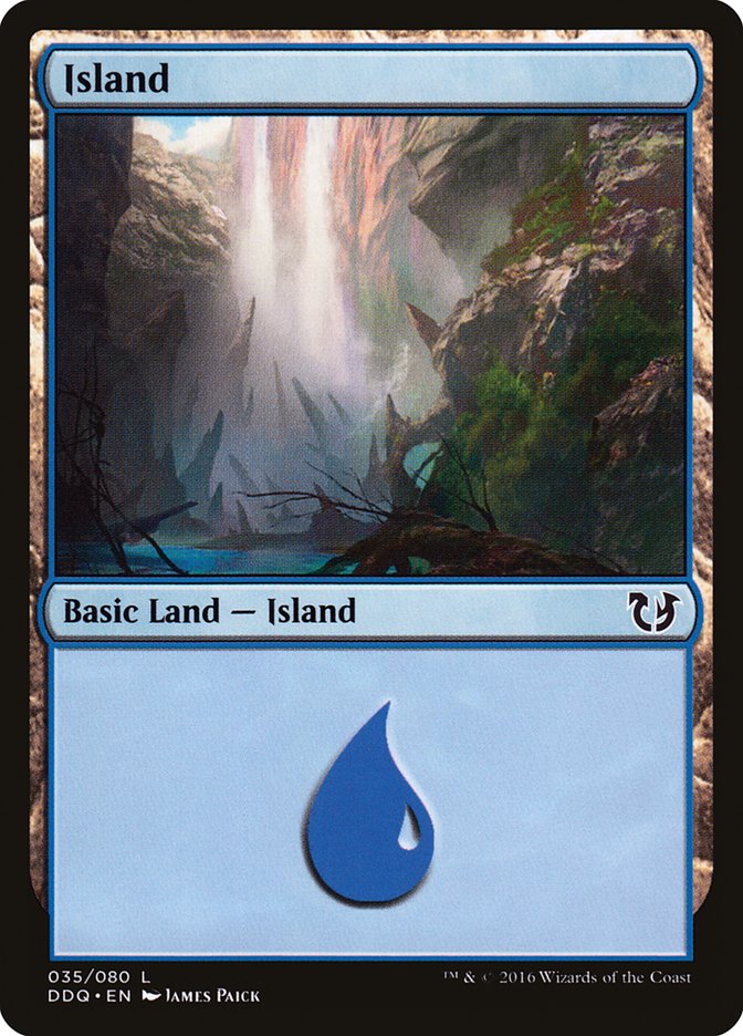 Island (35) [Duel Decks: Blessed vs. Cursed] | Gamer Loot