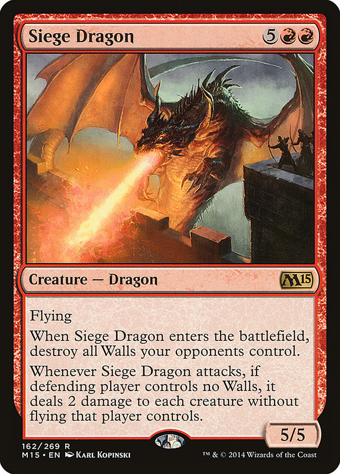 Siege Dragon [Magic 2015] | Gamer Loot