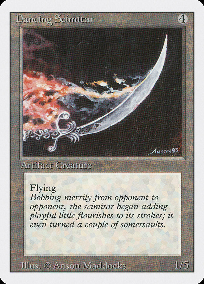 Dancing Scimitar [Revised Edition] | Gamer Loot