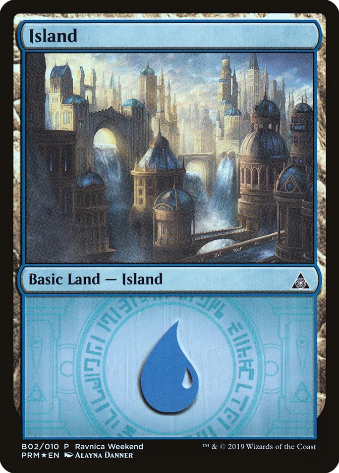 Island (B02) [Ravnica Allegiance Guild Kit] | Gamer Loot