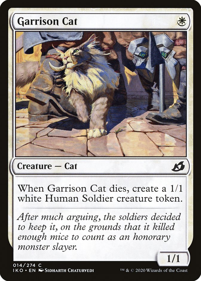 Garrison Cat [Ikoria: Lair of Behemoths] | Gamer Loot