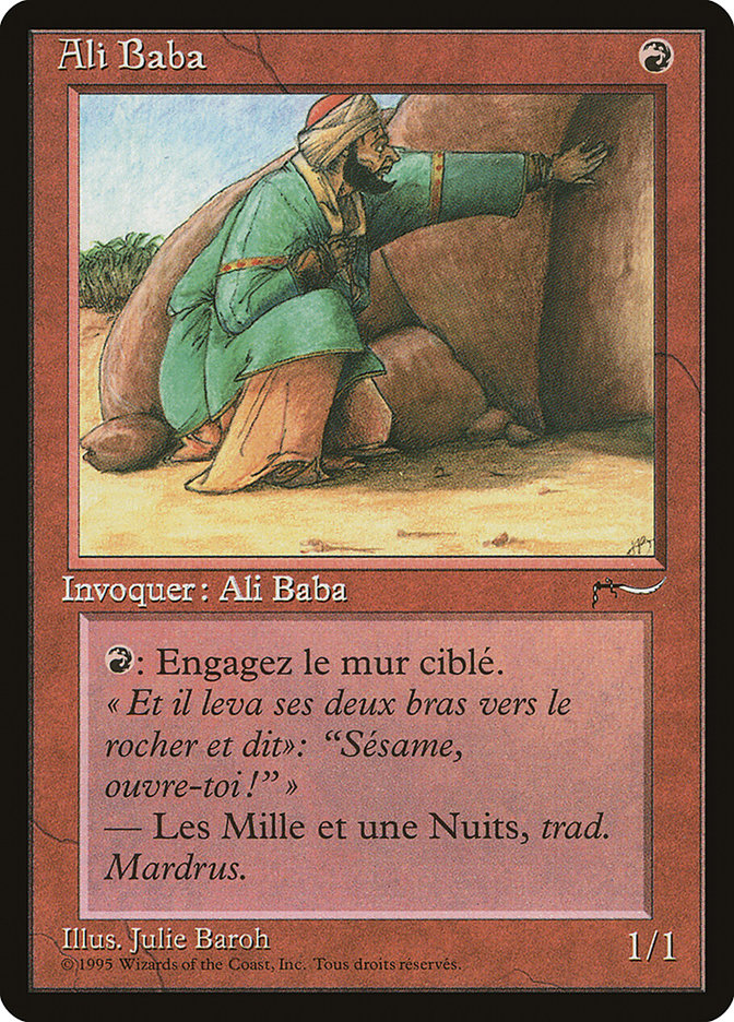 Ali Baba (French) [Renaissance] | Gamer Loot