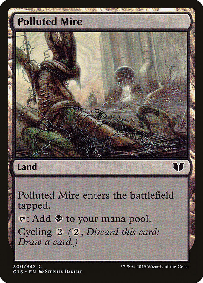 Polluted Mire [Commander 2015] | Gamer Loot