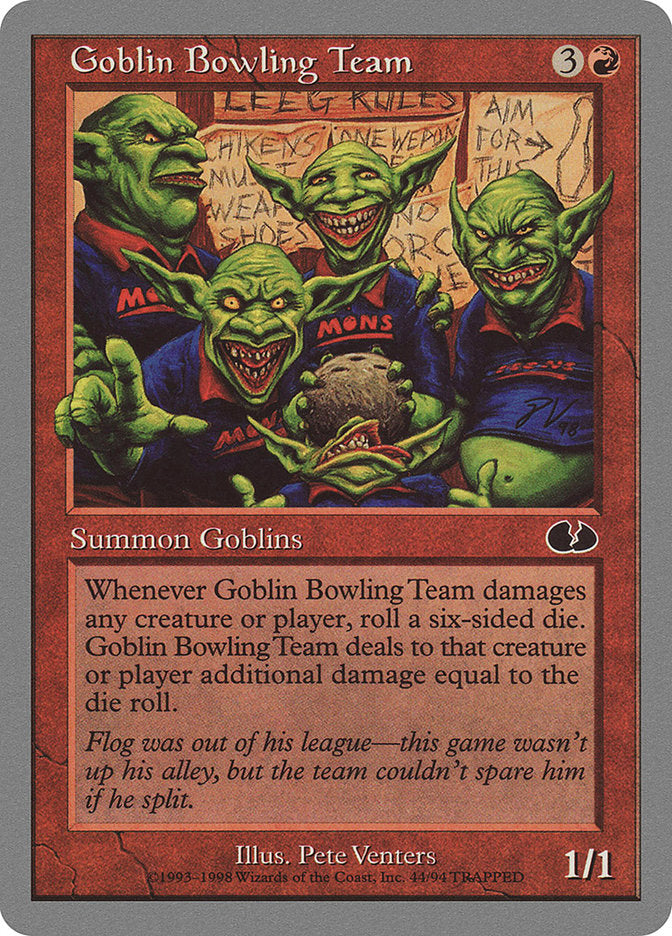 Goblin Bowling Team [Unglued] | Gamer Loot