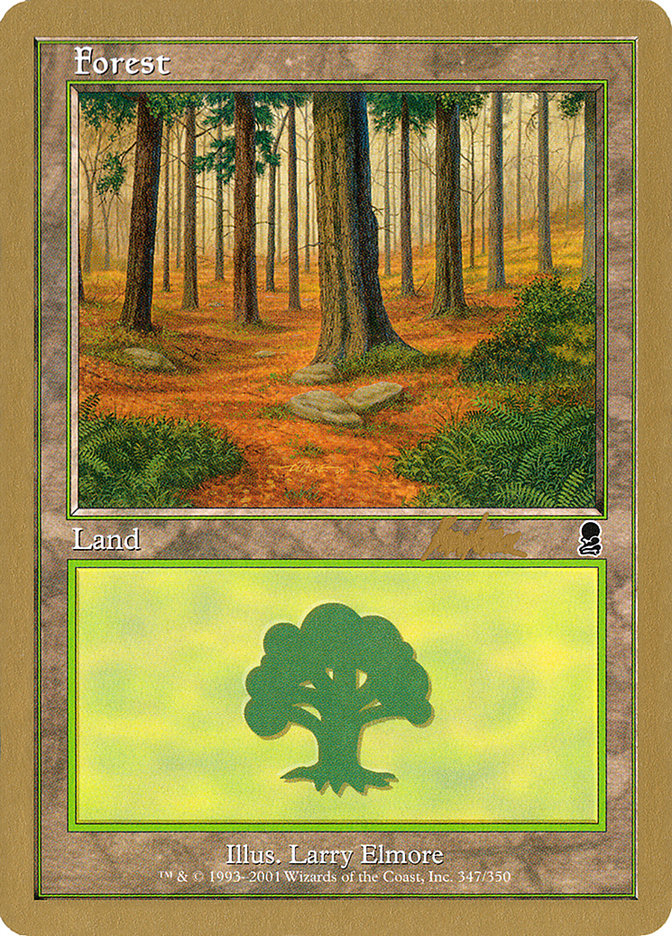 Forest (bk347) (Brian Kibler) [World Championship Decks 2002] | Gamer Loot