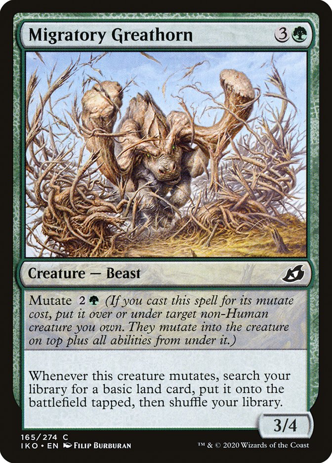 Migratory Greathorn [Ikoria: Lair of Behemoths] | Gamer Loot