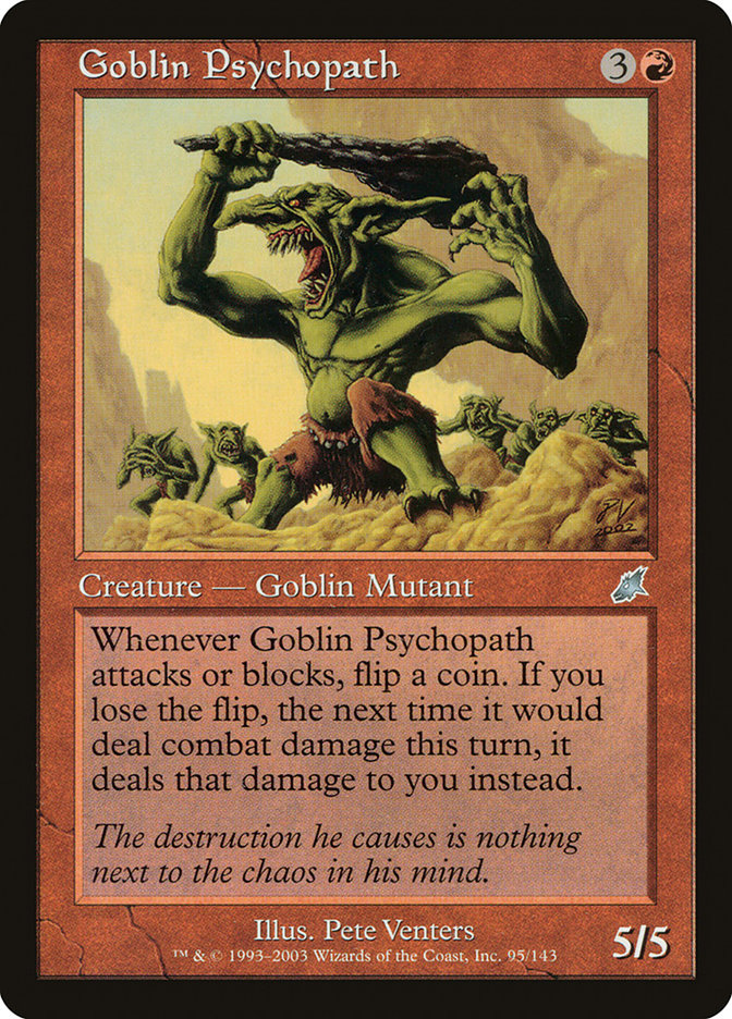 Goblin Psychopath [Scourge] | Gamer Loot